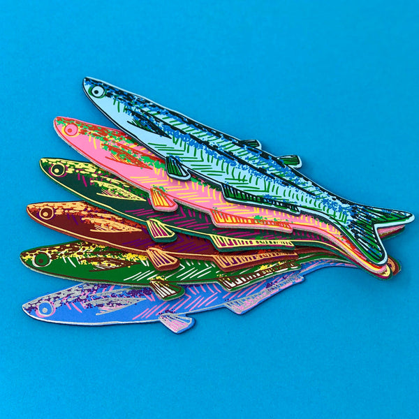 Julia Davey Fish Bookmark Ark Colour Design