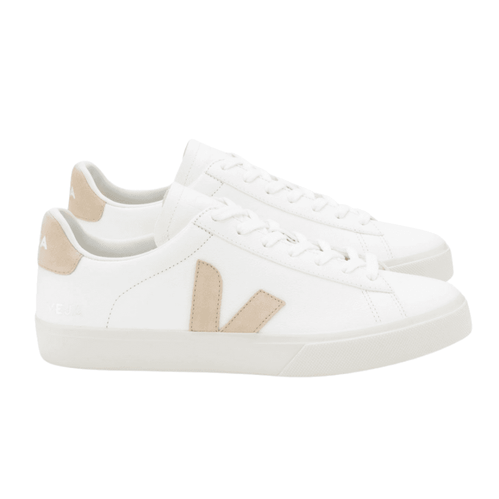 Veja Campo Chromefree Leather Extra White Almond Trainers