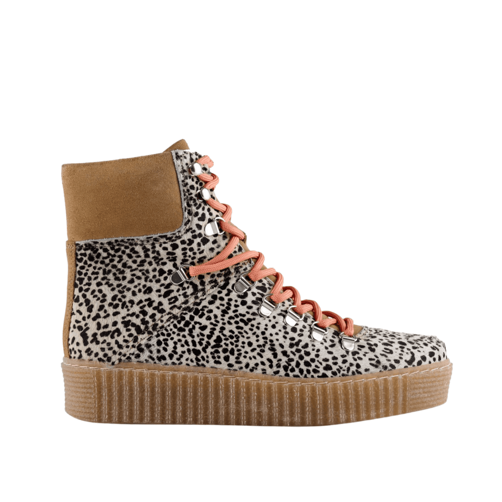 Shoe The Bear Agda Off White Leopard Boot