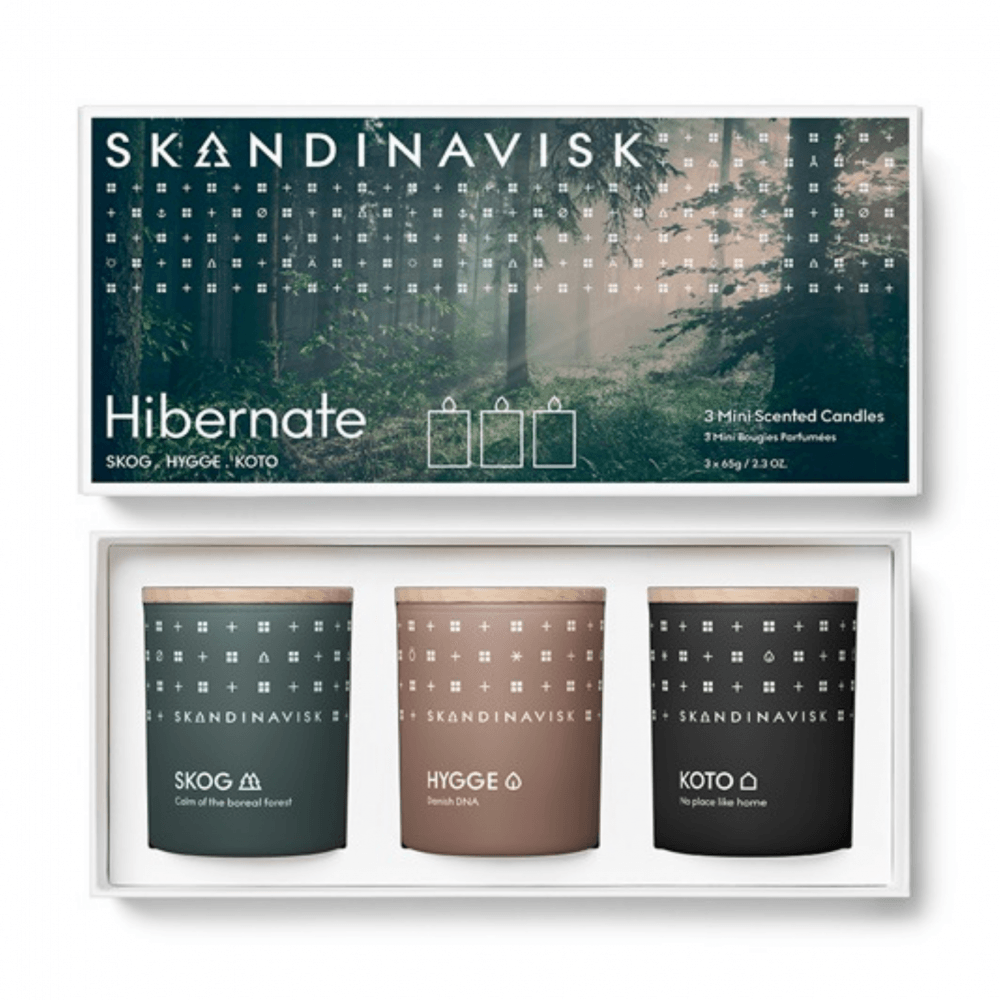 Skandinavisk Hibernate Mini Candle Gift Set