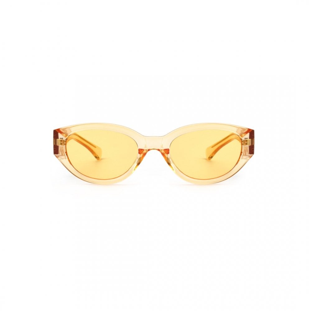 A.KjÃ¦rbede Winnie Yellow Transparent Sunglasses