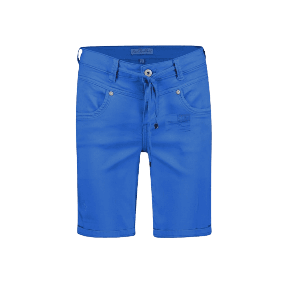 Red Button Trousers Relax Short Cobalt