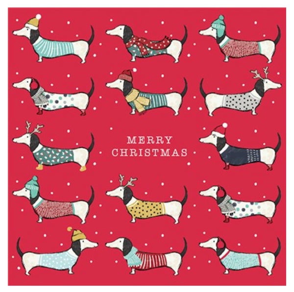 The Art File Happy Christmas Franks - Charity Dementia Christmas Cards (pack 6)