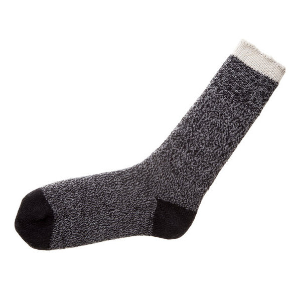 Melange Socks Negro / Plomo