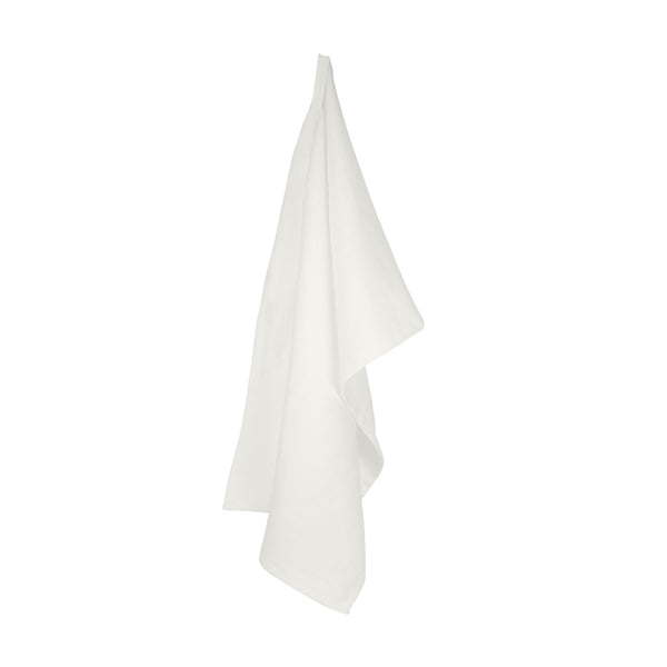 The Organic Company Organic Cotton Kitchen Towel In Natural White