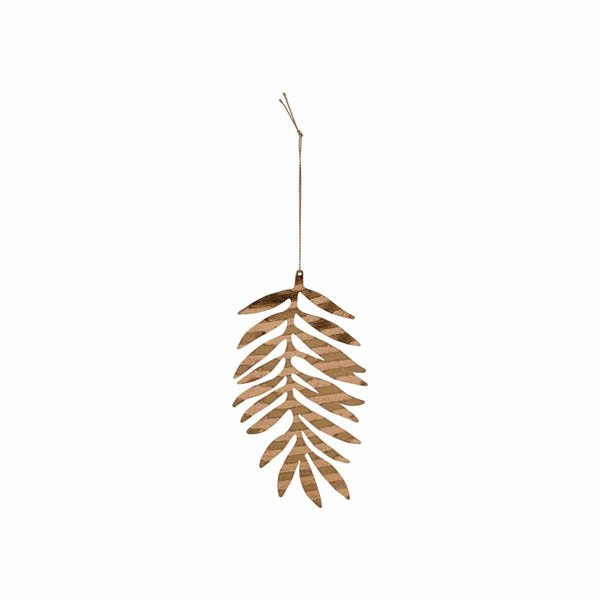 Brass Leaf Tree Decoration