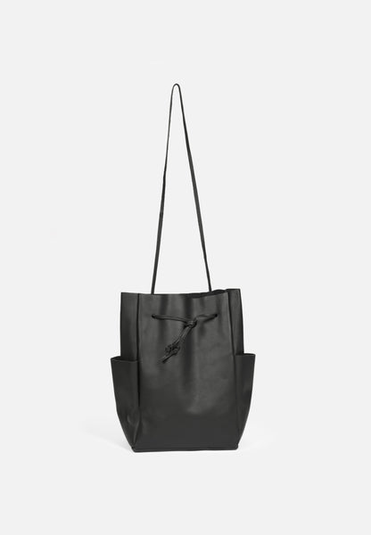 EL PUENTE Shoulder Bag With Two-variant Straps // Black
