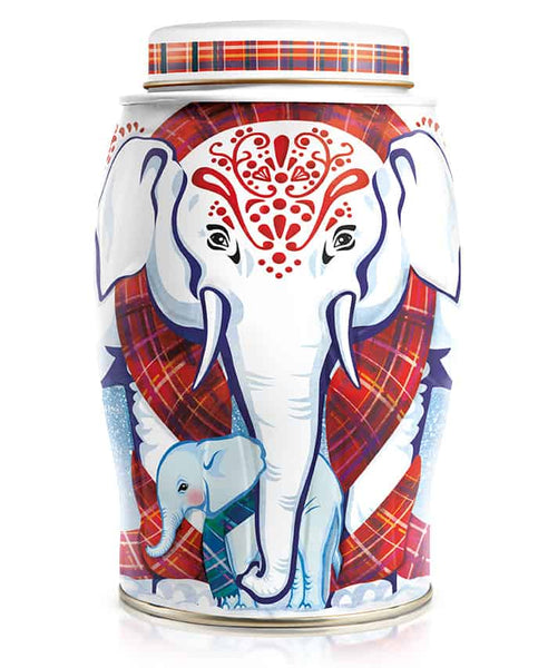 Elephant Tea Caddy - Winter Warmer - Large