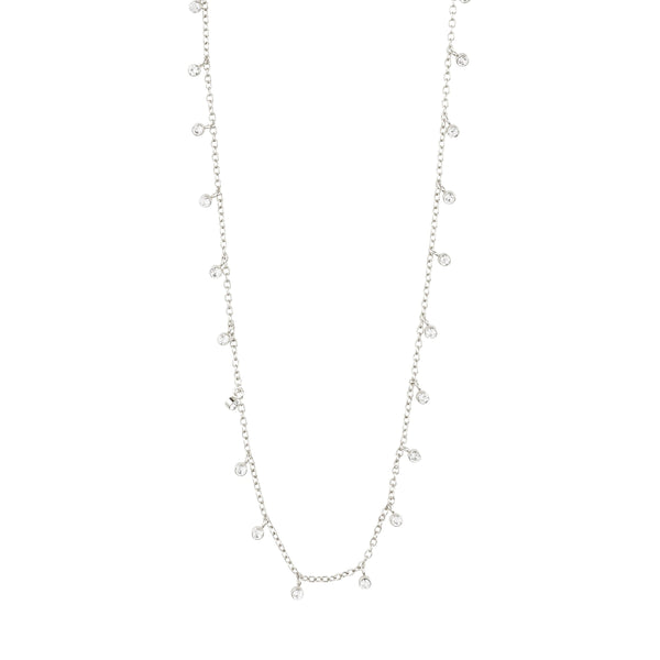 - Maja Silver Plated Multi Drop Necklace