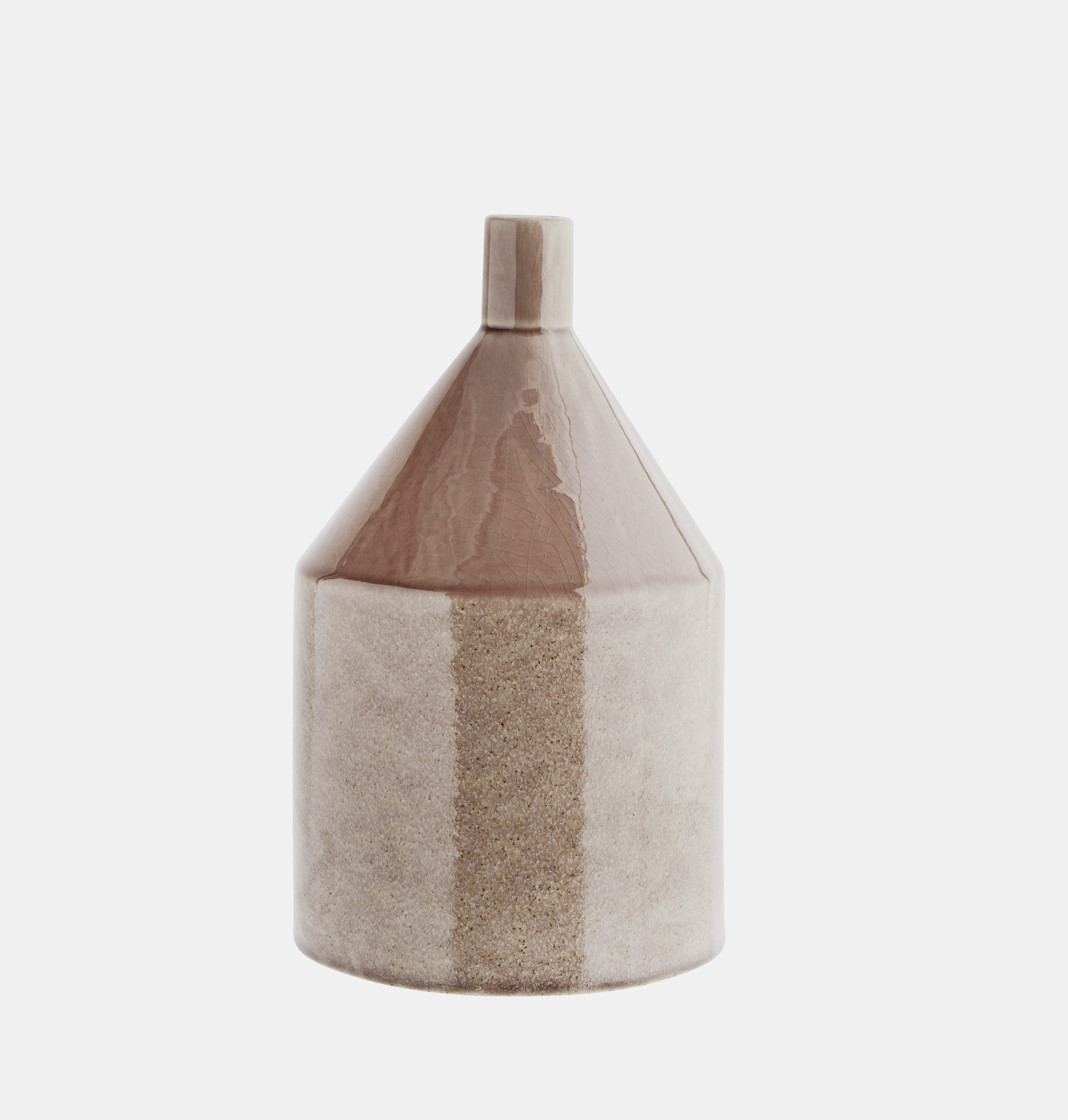 Dusty Mauve Stoneware Vase