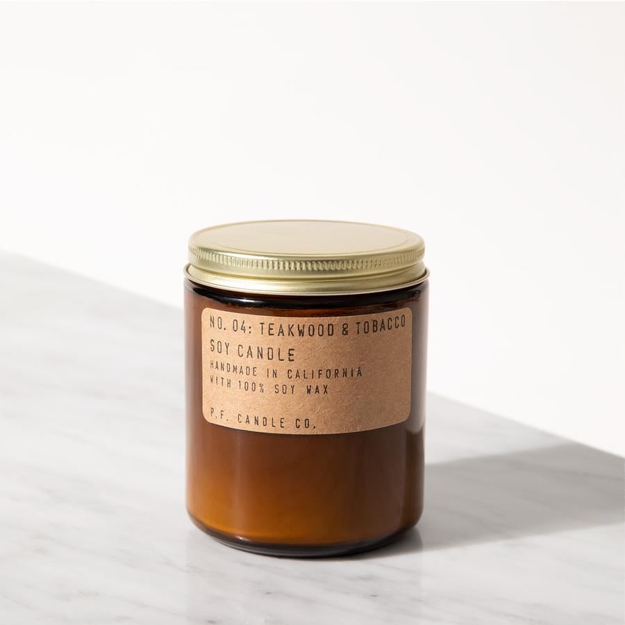 Teakwood And Tobacco Standard Jar Candle