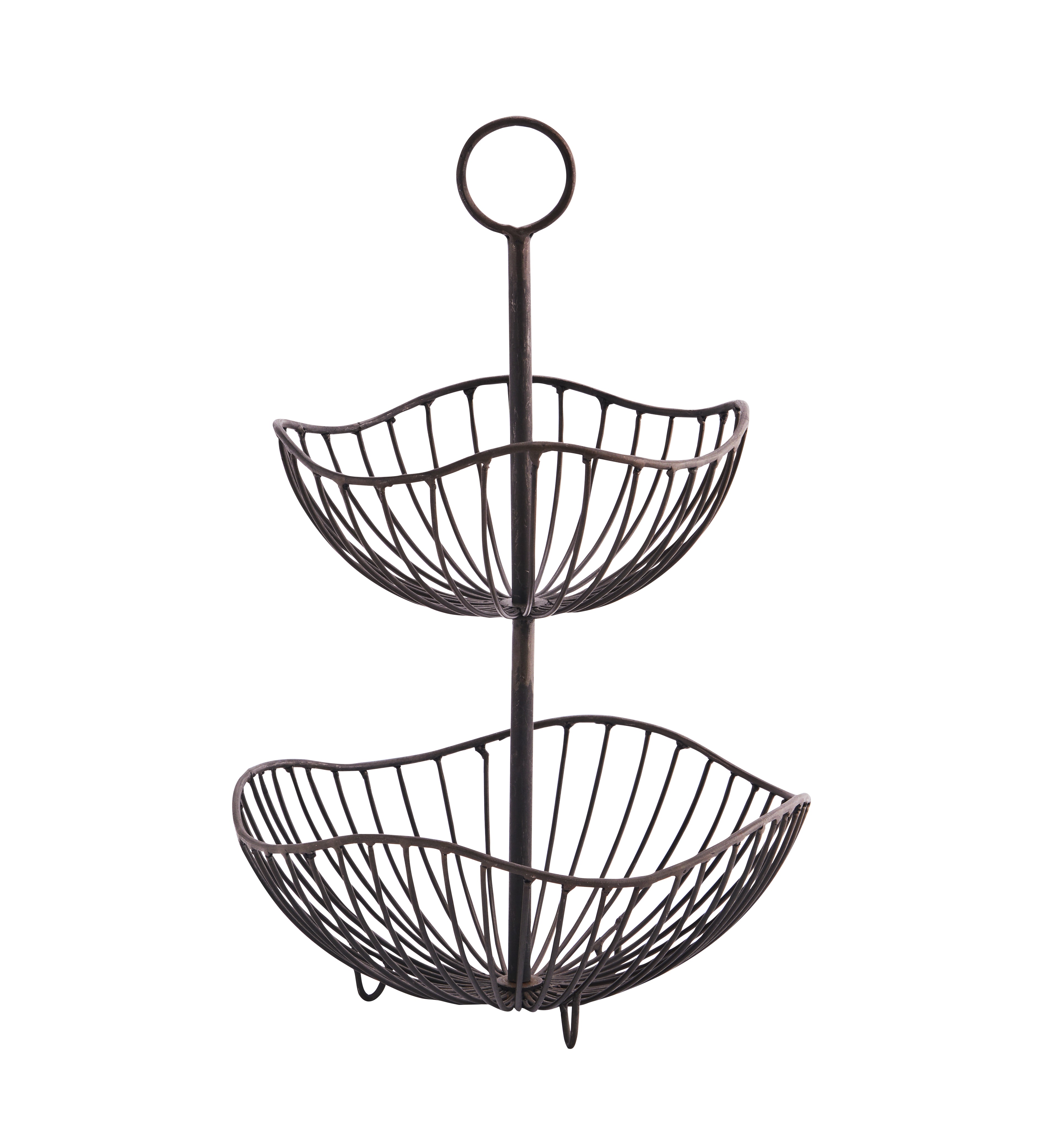 Iron Etage Basket Storage