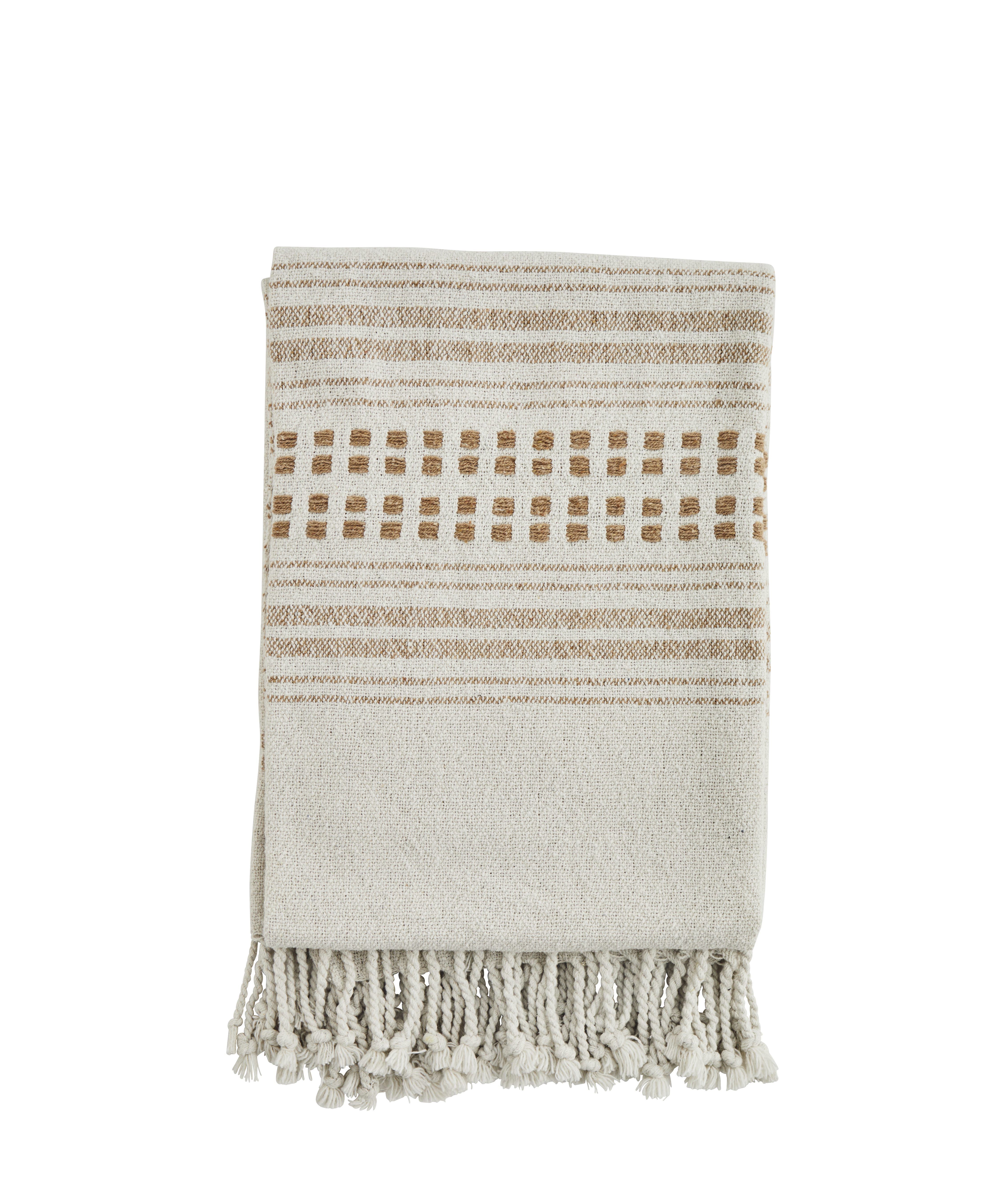 Striped Woven Throw