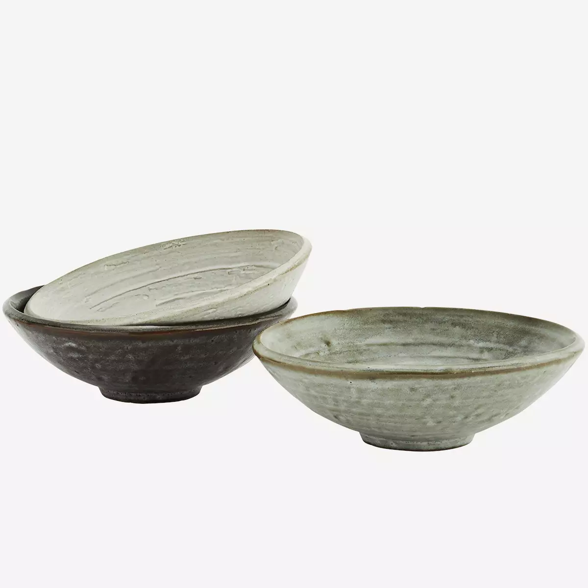 Light Stone Stoneware Bowl