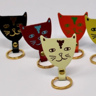 Julia Davey Cat Key Fob Ark Colour Design