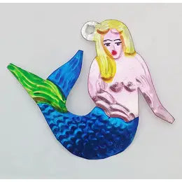 Sedona Spirit Tin Mermaid Decoration