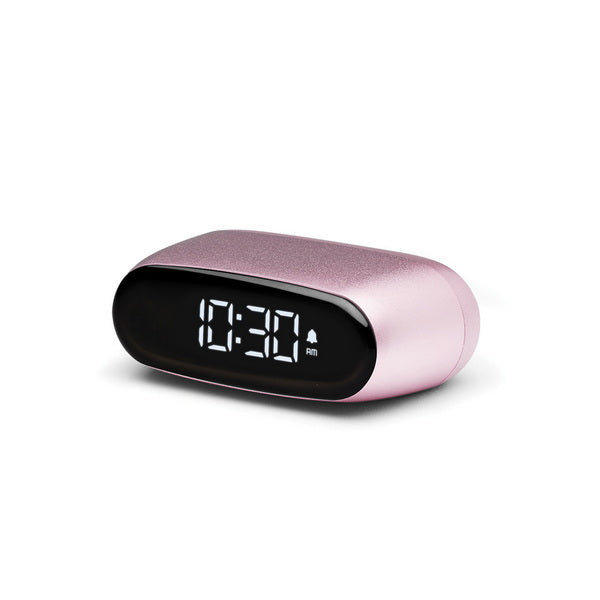 Exon minutr clock lcd pink lr154lp