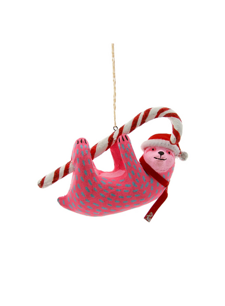 Cody Foster & Co Candycane Sloth