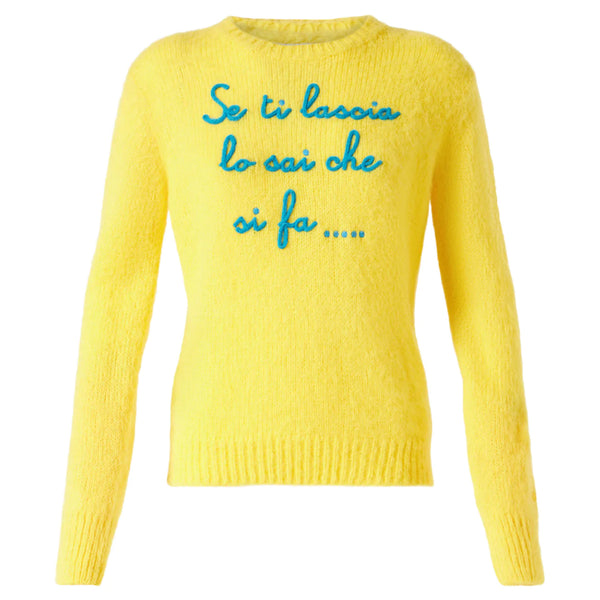 | New Queen Soft Sweater | Yellow