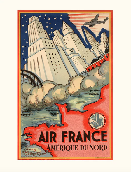 AIR France Amérique du Nord A020