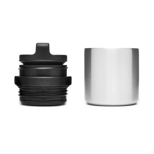Yeti Rambler Cup Cap - Silver / Black