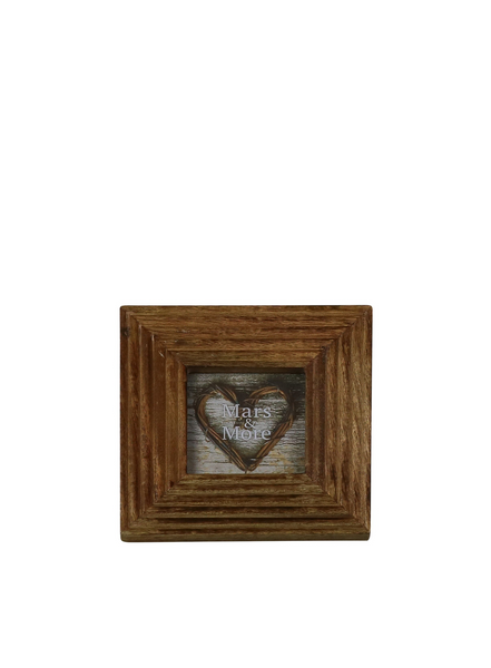 Mango Wood Photo Frame 19x19cm