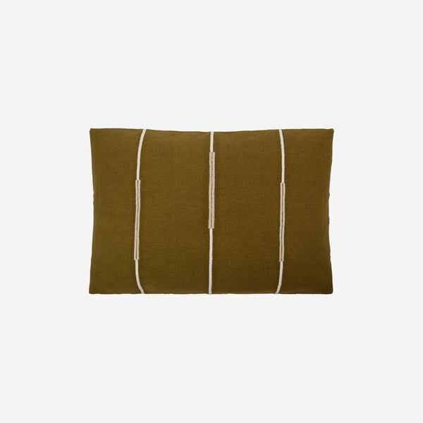 House Doctor Indi | Olive Green | Cushion Cover