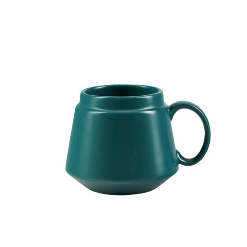 Matt Green Ceramic Mug By