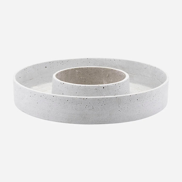 House Doctor Candle Stand | The Ring | Grey