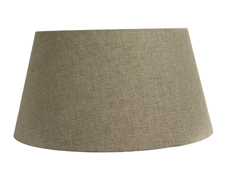 THE BROWNHOUSE INTERIORS Hand-made natural linen lampshade