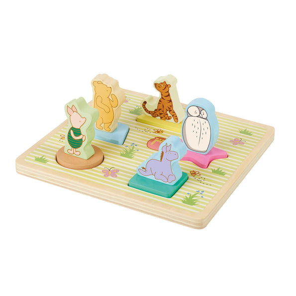 Orange Tree Toys Classic Pooh 3D Puzzle Tray