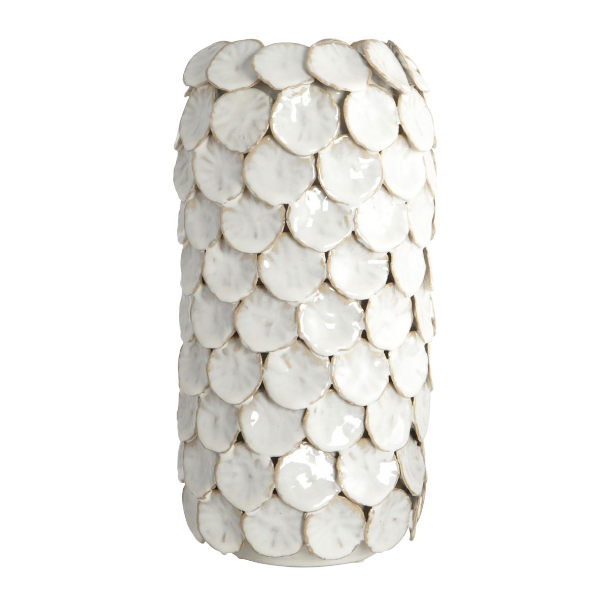 Vase Dot White