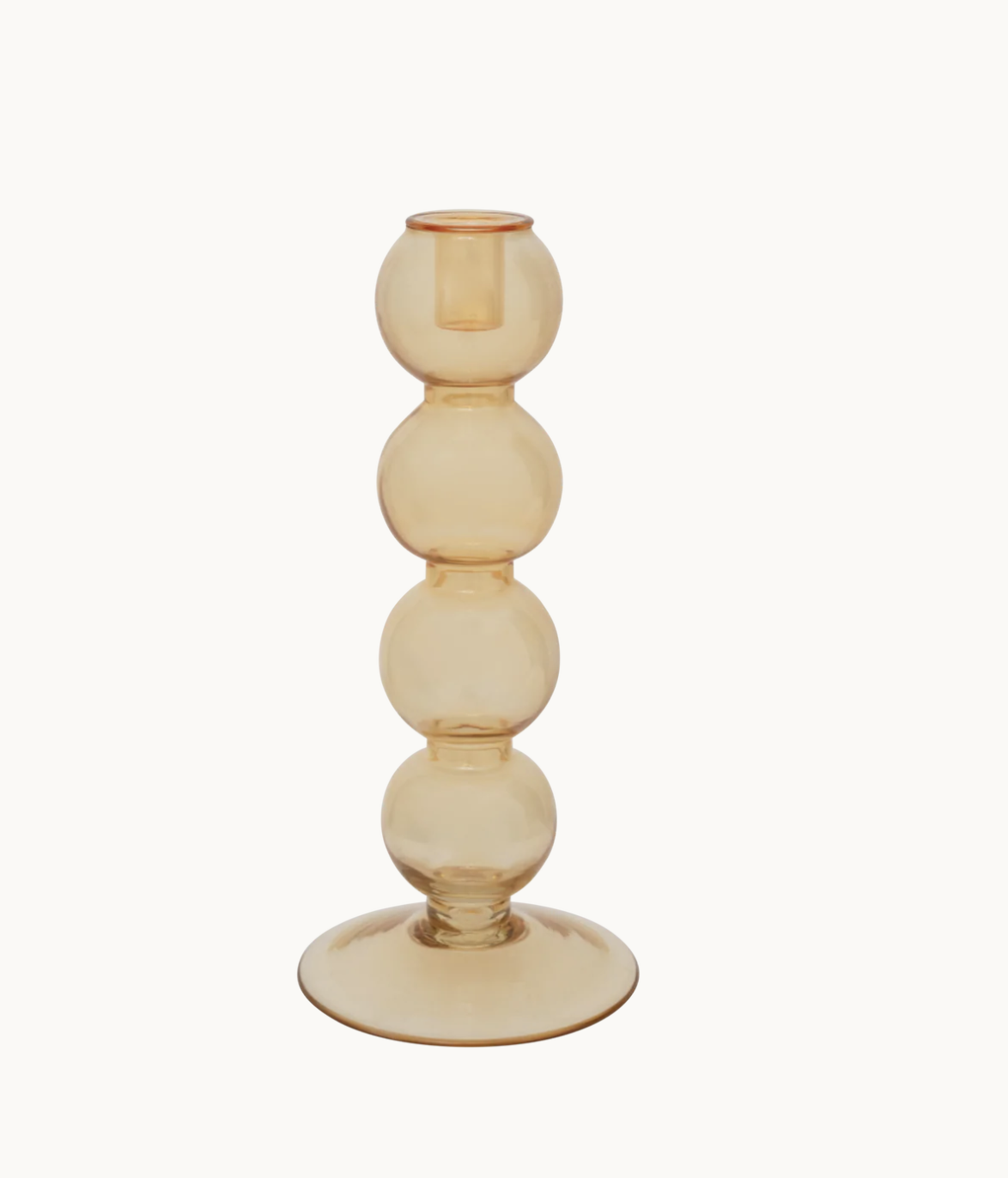 Candle holder Pollini almond buff