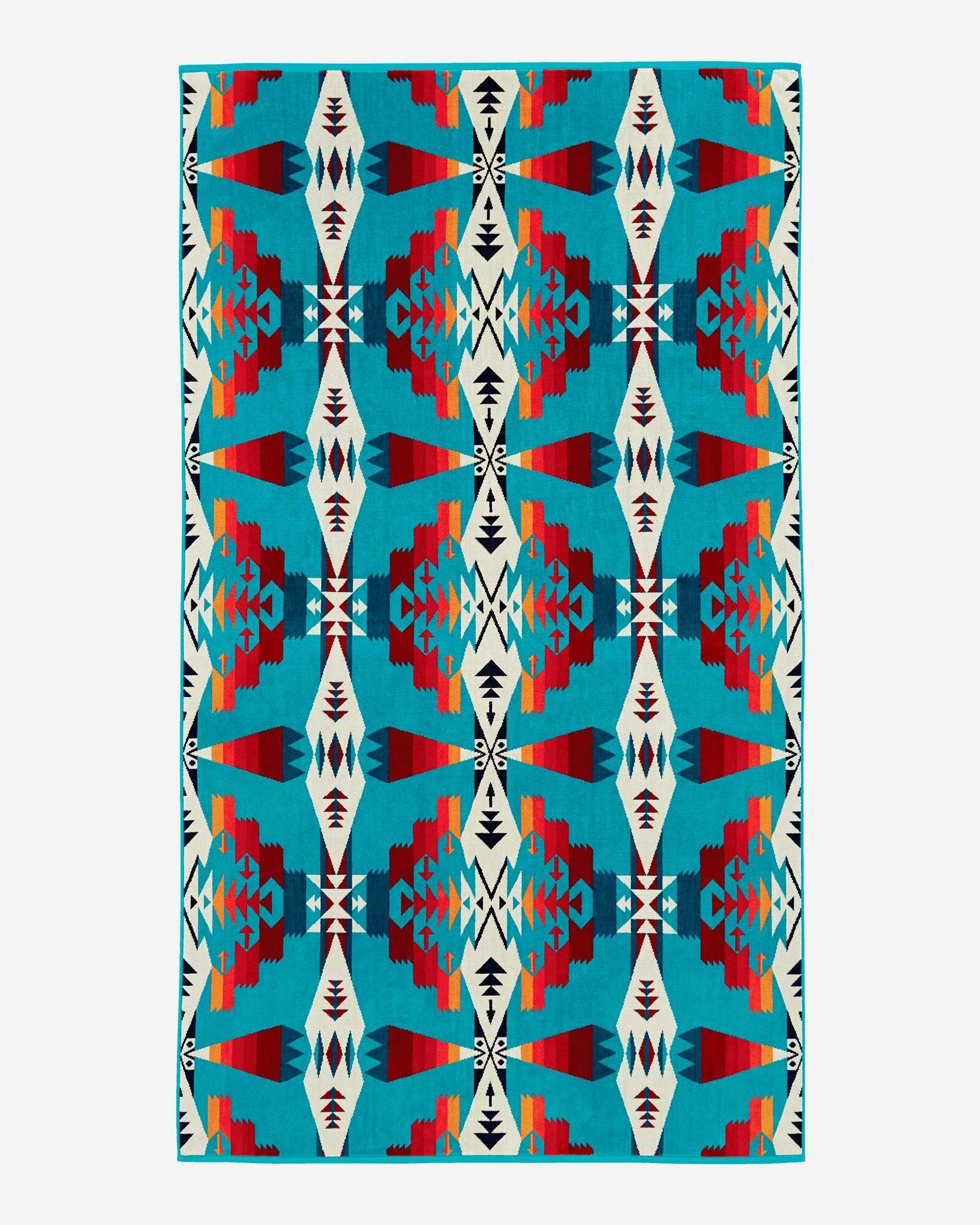 Large Pendleton Towel - Turquoise Tucson