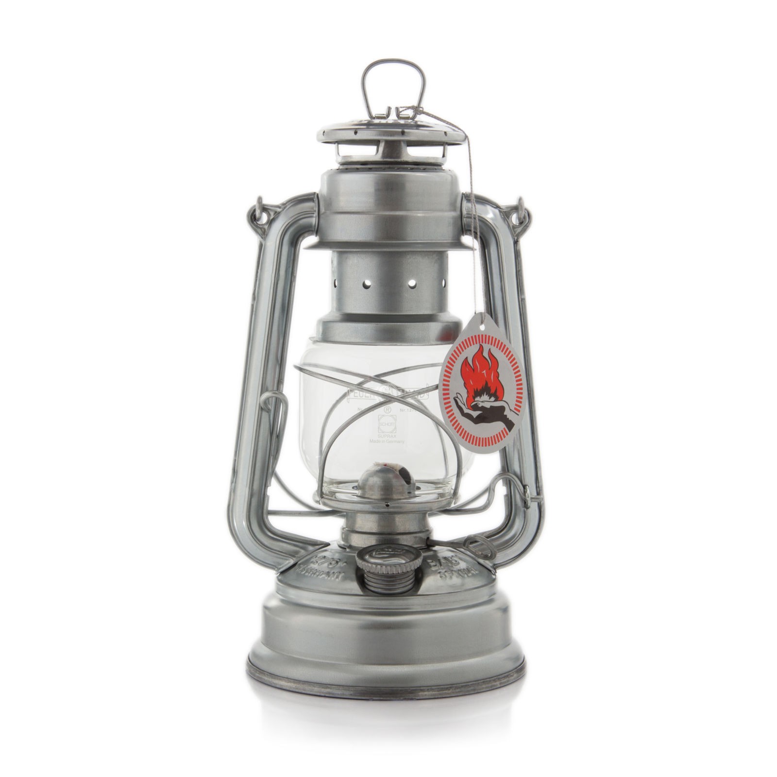 Feuerhand Hurricane Lantern 276 Zinc