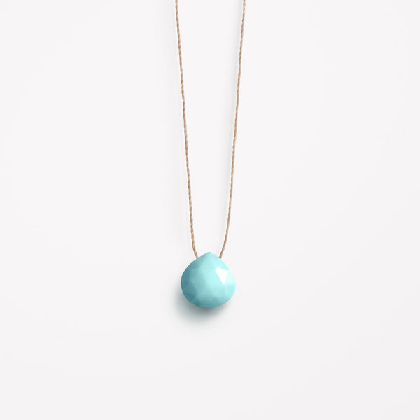 Arizona Turquoise Fine Cord Necklace