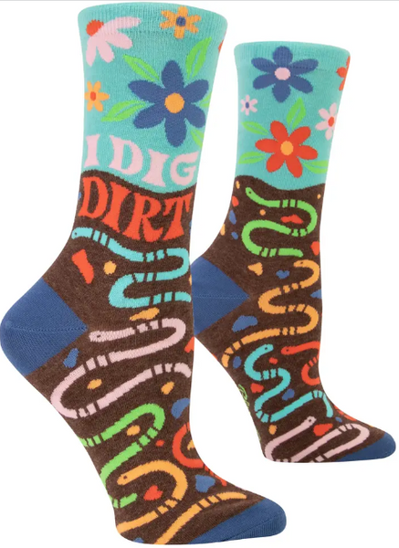 Blue Q I Dig Dirt Women's Socks