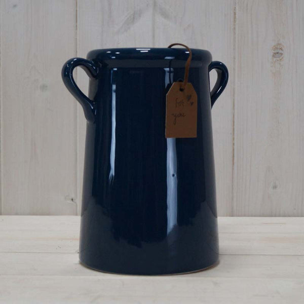 Satchville Blue Ceramic Vase