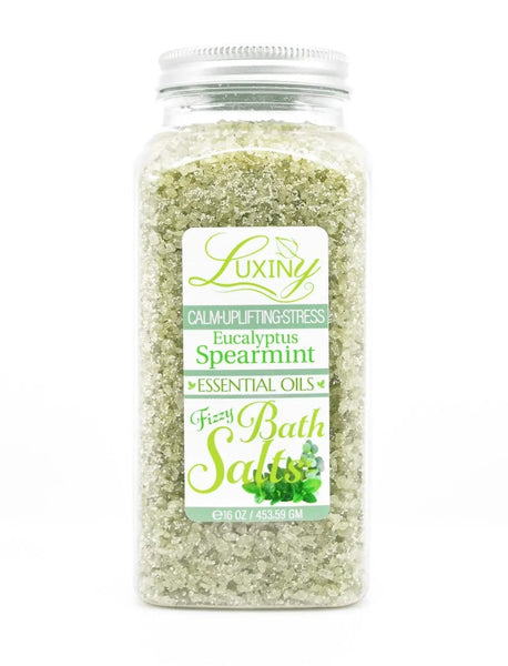 Luxiny Products Eucalyptus Spearmint Bath Salts 16 Oz.