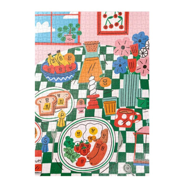 Puzzle Breakfast Table - Tess Smith-roberts