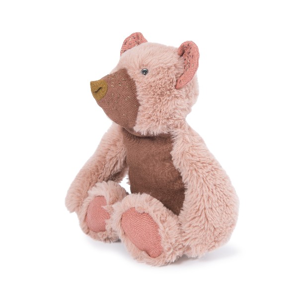 Moulin Roty Teddy Bear Pink Soft Toy
