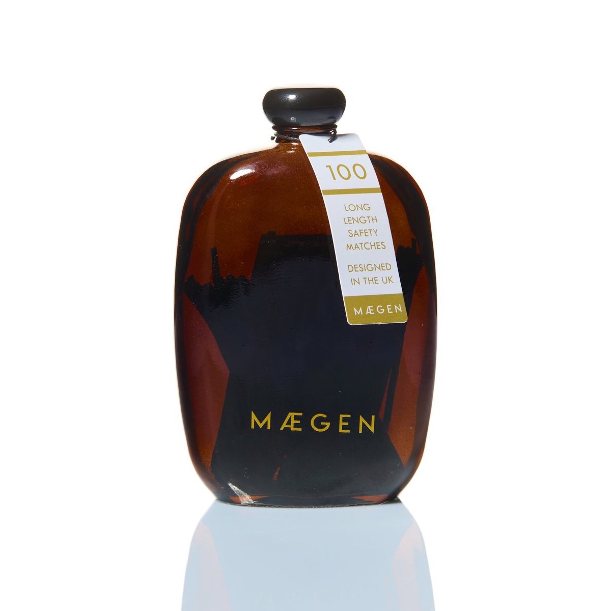 Maegen Bubble Long Match Jar -  Smoked