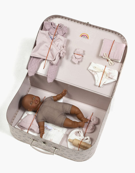Minikane Valise "kit De Naissance" Babies Fille Maé