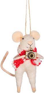 Sass & Belle  Photographer Mouse Felt Decoration
