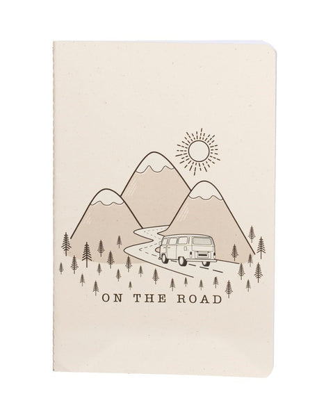 Sass & Belle  On The Road Cream A5 Notebook