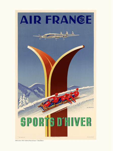 AIR France Sports d'hiver A048