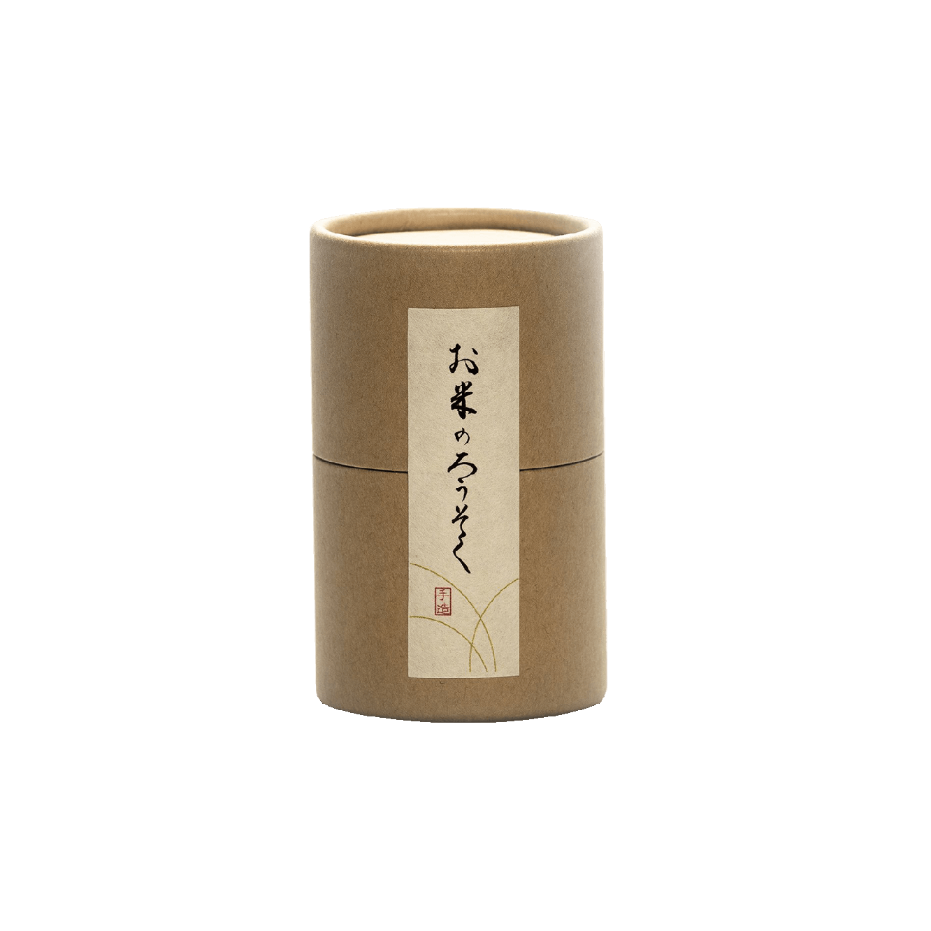 DAIYO Handmade Japanese Rice Wax Candles in Cylindrical Tub