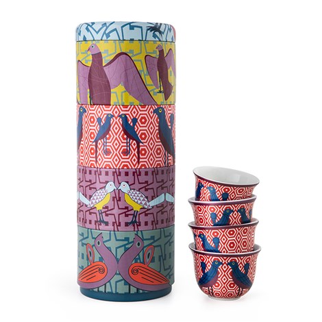 Birds Of Paradise Mug & Bowl - Gift Set