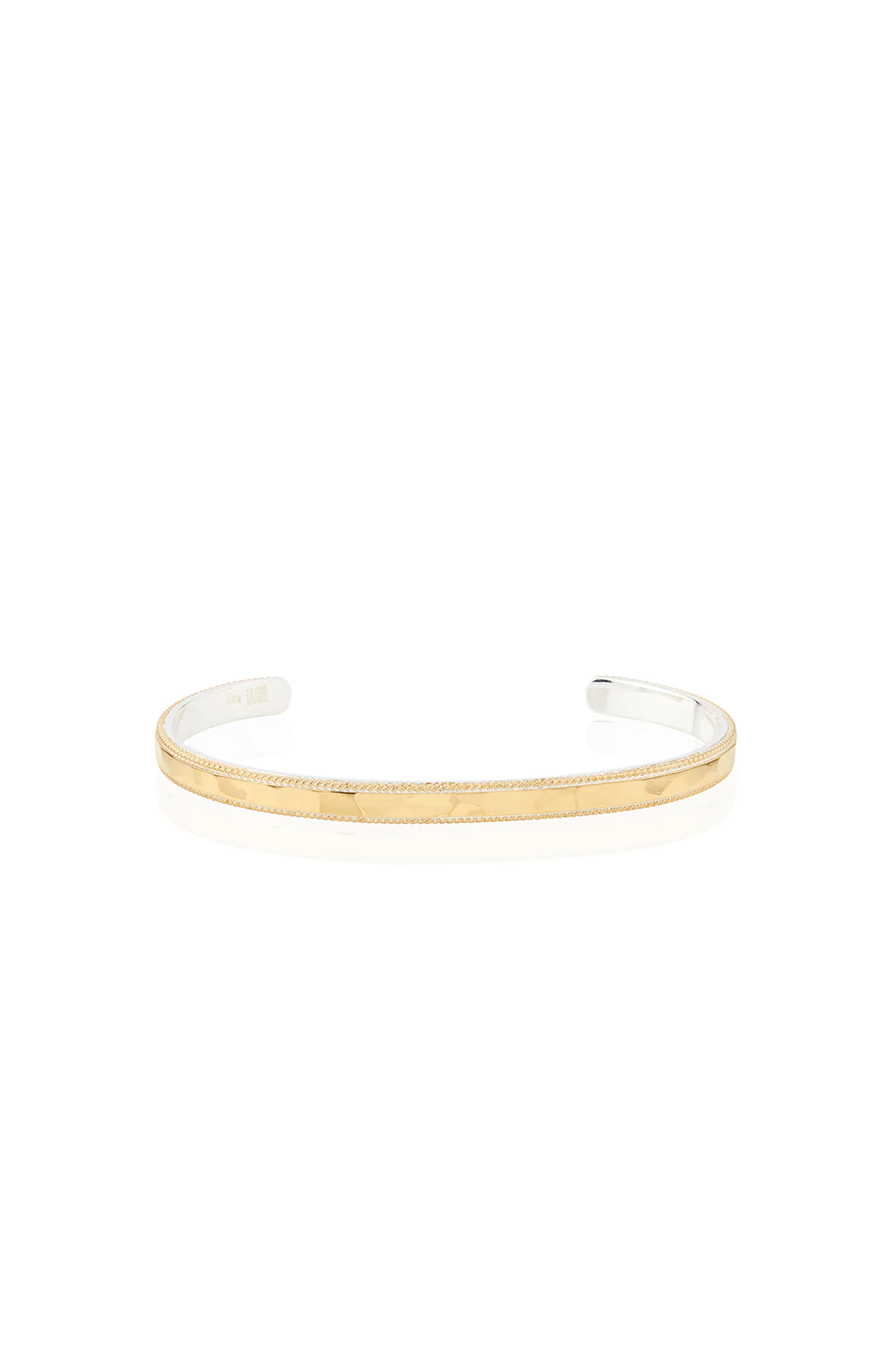 Hammered Stacking Cuff Gold