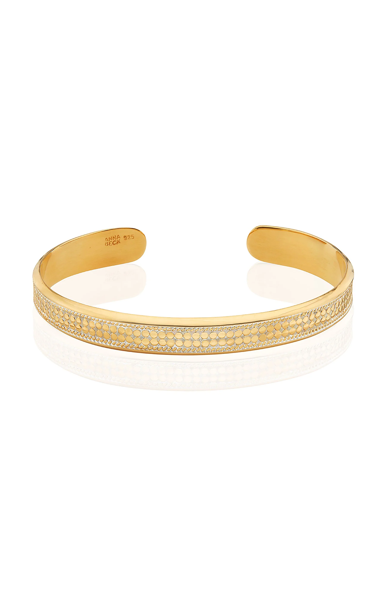 Smooth Rim Cuff Gold